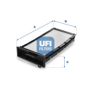 53.090.00 UFI filter vnútorného priestoru 53.090.00 UFI