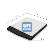 53.091.00 UFI filter vnútorného priestoru 53.091.00 UFI