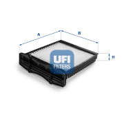 53.105.00 Filtr, vzduch v interiéru UFI