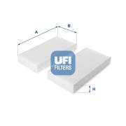 53.108.00 Filtr, vzduch v interiéru UFI