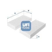 53.108.00 UFI filter vnútorného priestoru 53.108.00 UFI