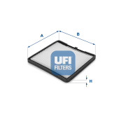 53.116.00 Filtr, vzduch v interiéru UFI