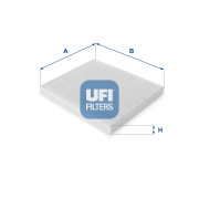 53.125.00 Filtr, vzduch v interiéru UFI