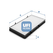 53.131.00 UFI filter vnútorného priestoru 53.131.00 UFI