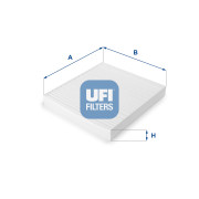 53.150.00 UFI filter vnútorného priestoru 53.150.00 UFI
