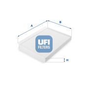 53.152.00 Filtr, vzduch v interiéru UFI