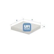 53.160.00 UFI filter vnútorného priestoru 53.160.00 UFI