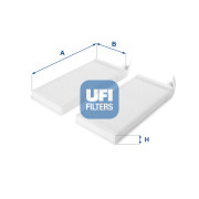 53.164.00 UFI filter vnútorného priestoru 53.164.00 UFI
