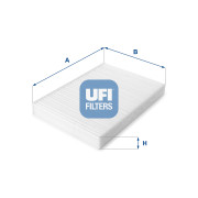 53.206.00 UFI filter vnútorného priestoru 53.206.00 UFI