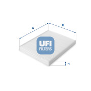 53.207.00 UFI filter vnútorného priestoru 53.207.00 UFI