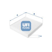 53.209.00 UFI filter vnútorného priestoru 53.209.00 UFI