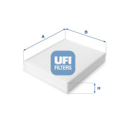 53.224.00 Filtr, vzduch v interiéru UFI