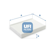 53.233.00 UFI filter vnútorného priestoru 53.233.00 UFI