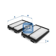 53.234.00 UFI filter vnútorného priestoru 53.234.00 UFI
