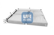 53.235.00 UFI filter vnútorného priestoru 53.235.00 UFI