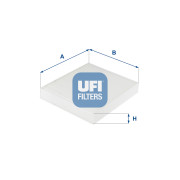 53.249.00 Filtr, vzduch v interiéru UFI