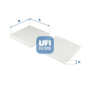 53.251.00 UFI filter vnútorného priestoru 53.251.00 UFI