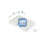 53.253.00 UFI filter vnútorného priestoru 53.253.00 UFI
