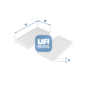 53.259.00 Filtr, vzduch v interiéru UFI