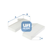53.277.00 UFI filter vnútorného priestoru 53.277.00 UFI