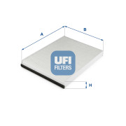 53.324.00 UFI filter vnútorného priestoru 53.324.00 UFI