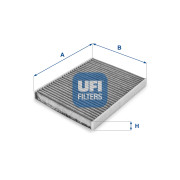 54.103.00 Filtr, vzduch v interiéru UFI