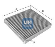 54.165.00 UFI filter vnútorného priestoru 54.165.00 UFI