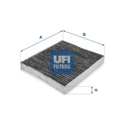 54.114.00 UFI filter vnútorného priestoru 54.114.00 UFI