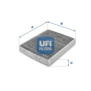 54.115.00 Filtr, vzduch v interiéru UFI