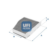 54.124.00 Filtr, vzduch v interiéru UFI