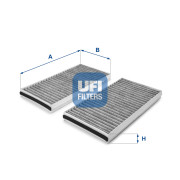 54.127.00 Filtr, vzduch v interiéru UFI