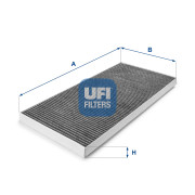 54.128.00 UFI filter vnútorného priestoru 54.128.00 UFI