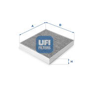 54.150.00 Filtr, vzduch v interiéru UFI