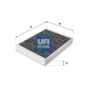 54.166.00 UFI filter vnútorného priestoru 54.166.00 UFI