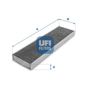 54.175.00 UFI filter vnútorného priestoru 54.175.00 UFI
