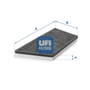 54.194.00 UFI filter vnútorného priestoru 54.194.00 UFI