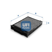 54.201.00 UFI filter vnútorného priestoru 54.201.00 UFI