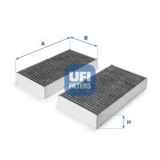 54.215.00 UFI filter vnútorného priestoru 54.215.00 UFI