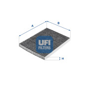 54.239.00 UFI filter vnútorného priestoru 54.239.00 UFI