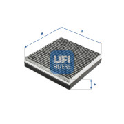 54.247.00 UFI filter vnútorného priestoru 54.247.00 UFI