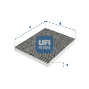 54.263.00 Filtr, vzduch v interiéru UFI