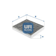 54.266.00 UFI filter vnútorného priestoru 54.266.00 UFI