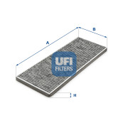 54.277.00 Filtr, vzduch v interiéru UFI