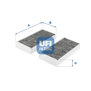 54.279.00 UFI filter vnútorného priestoru 54.279.00 UFI