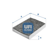 54.291.00 UFI filter vnútorného priestoru 54.291.00 UFI