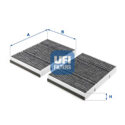 54.294.00 Filtr, vzduch v interiéru UFI