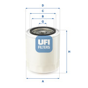 80.059.00 Hydraulický filtr, automatická převodovka UFI