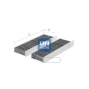 54.469.00 UFI filter vnútorného priestoru 54.469.00 UFI