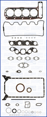 50080100 Kompletní sada těsnění, motor FIBERMAX AJUSA