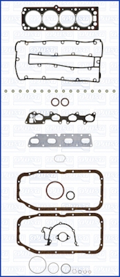 50104100 Kompletní sada těsnění, motor FIBERMAX AJUSA